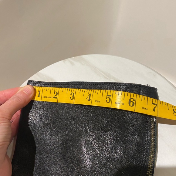 FRYE Melissa Button Back Zip Black Leather Boots Women’s Size 7 - Picture 11 of 17